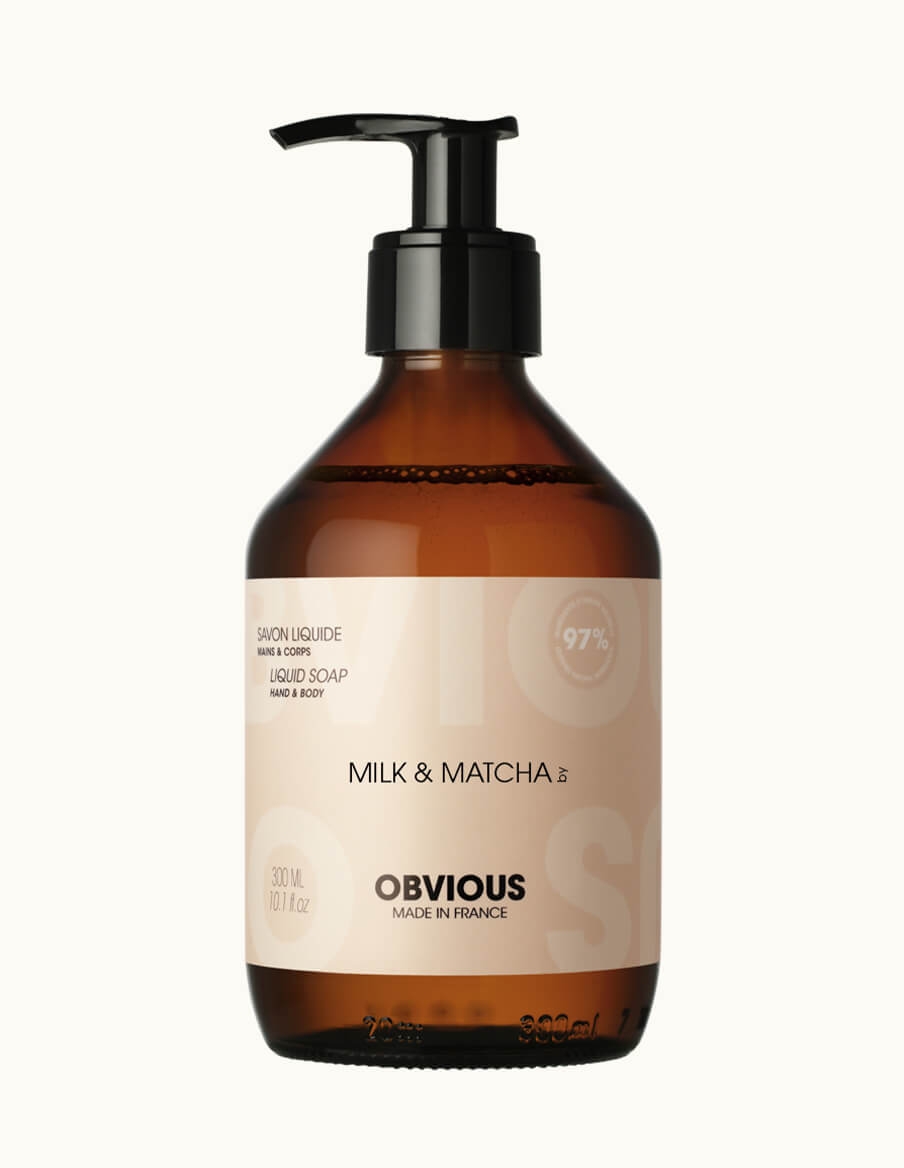 Obvious Milk & Matcha Liquid Soap